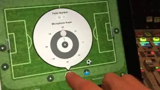 Приложение Calrec Assist Soccer для iPad на устройствах Artemis/Apollo