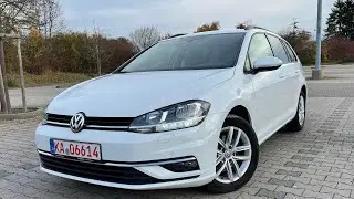Осмотр Volkswagen Golf 7 Comfortline FL 1.6 TDI на DSG 2017 года из Германии