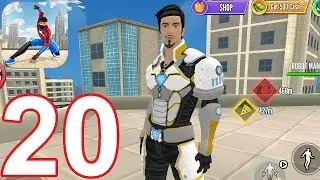 Rope Fighter Action - Gameplay Walkthrough Part 20 - IRON (iOS, Android)