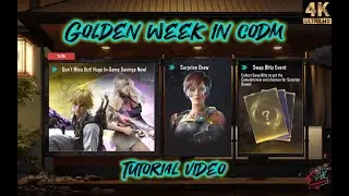 GOLDEN WEEK IN CODM !!! OFFER DRAWS IN CALLOFDUTY MOBILE |