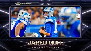 HOW JARED GOFF WEATHERED THE STORM IN WEEK 4 - DETROIT LIONS QB FILM STUDY #lions #detroitlions