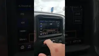 Как запрограммировать радиостанции в вашем новом Chevrolet. #шорты