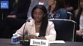 WATCH: Simone Biles testifies in front of Congress on Larry Nassar abuse