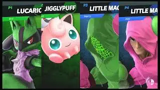 Super Smash Bros Ultimate Tournament, Team Battle, Match 10 FINAL! Mac + Harry Vs Dre + Jact
