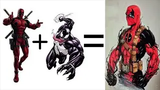 30+ Venom Fusions || Marvel & DC Fusion