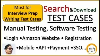 Search, Download Test Case -Test Cases in Manual Testing, Test Cases in Software Testing-TestCaseHub