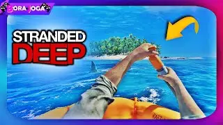 ESTAMOS PERDIDOS NESSA ILHA DESERTA!! 😨😨 STRANDED DEEP (CO-OP) Ft @leoATMGameplay