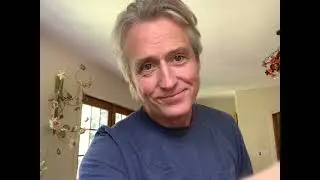 Linus Roache recorded a second video for my birthday!