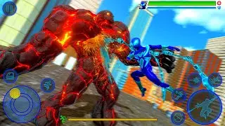 Spider Rope Iron Fighting Sim - 게임플레이 영상 [모바일게임]