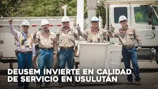 DEUSEM invierte en calidad de servicio en Usulut&aacute;n