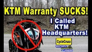 KTM Warranty SUCKS! I CALLED KTM HEADQUARTERS!! | MotoVlog