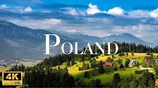 Poland from Above: A 4K Drone Flyover w/ Calming Music #scenicrelaxation #soothingrelaxation