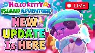 🔴LIVE: Stretching Into Springtime Update Day 1 - Hello Kitty Island Adventure