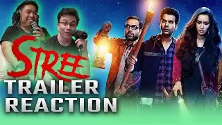 Stree Trailer Reaction - Should We Begin this Horror-verse?!