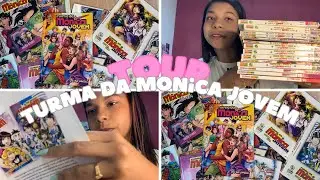 📚 TOUR : meus gibis da turma da monica jovem!