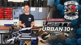 UNBOXING Trottinette électrique VSETT URBAN - Double moteurs, grosse batterie, freins hydrauliques