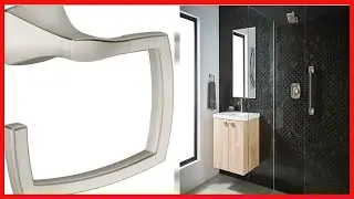 Great product -  Moen YB5186BN Voss Collection Bathroom Hand -Towel Ring, Brushed Nickel, 11.61 x 2.