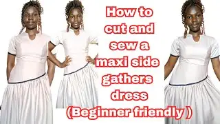 DIY Elegant princess dart Midi Dress: step by step tutorial