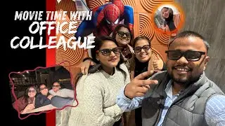 Movie time with office colleagues #vlog4 ❤️🫶#youtubevideo #funny #movie #dailyvideo #explorepage 