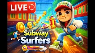 🎮 LIVE Subway Surfers 🏃💨 | High Score & Fun Gameplay 🔴#subwaysurfers #kids #shortsf#shortlive #viral