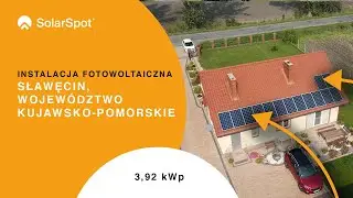 Instalacja fotowoltaiczna SolarSpot - Sławęcin, woj. kujawsko - pomorskie - 3,92 kWp
