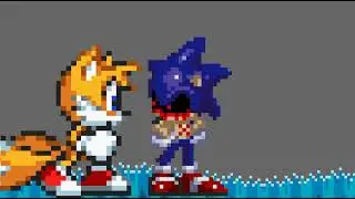 Tails VS EXE (Low effort.)