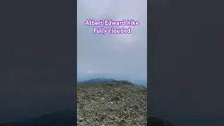 Walking Through the Clouds &mdash; Albert Edward Plateau