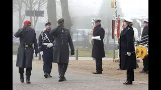Pr&auml;sentiermarsch der Marine 01.03.2025 Finnentag Hohenlockstedt