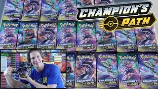 20 Champion's Path Booster Pack Opening