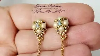 Tutorial Orecchini a lobo semplici e veloci con Perle e Rocaille