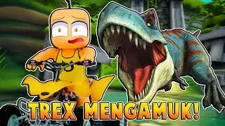 UPIN IPIN ROBLOX| UPIN DI KEJAR T-REX (ROBLOX MALAYSIA)