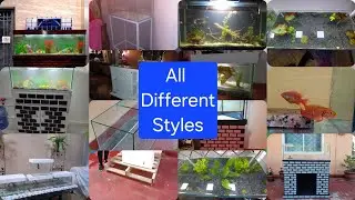 100 Aquariums in 5 Minutes &ndash; Ultimate Aquarium Build Challenge