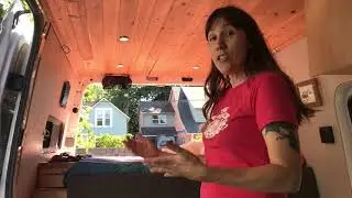 Sprinter Van Bed / Couch sleeps 3