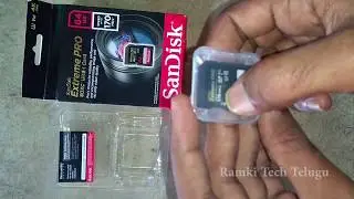 SanDisk Extreme PRO 64 GB SDXC Class 10 Memory Card || 170mbps || By Ramki Tech Telugu