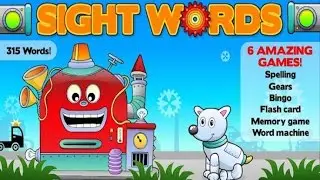 Action Sight Words: Games & Flash Cards for Reading Success - app demo