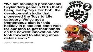BIG SKYLANDERS 6 NEWS SERIES 2 COLOR BASES and HOLIDAY RELEASE RUMOR HAS IT