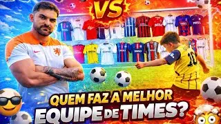 QUEM MONTA A MELHOR EQUIPE DE TIMES? CAYO DA RESENHA X BIL&Eacute; 