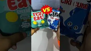 CIKI CUMI VS TRY EAT!!! HADIAHNYA KURANG AJARR!!! #shorts #fyp #trending