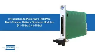 PXI & PXIe Multi-cell Battery Simulator