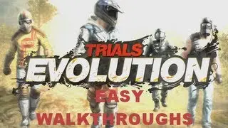 Trials Evolution - All Easy Tracks (Platinum Medals) HQ*