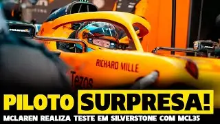 PILOTO SURPRESA ASSUME CARRO DA MCLAREN EM TESTE EM SILVERSTONE | F&Oacute;RMULA 1 | GP EM CASA+