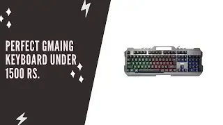 Gaming keyboard under 1000 | best gaming keyboard | Foxin Gaming Keyboard