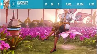 17K Heal Lifeweaver god Vengeance gameplay in Overwatch 2