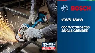BOSCH GWS 18V-8 PROFESSIONAL CORDLESS ANGLE GRINDER
