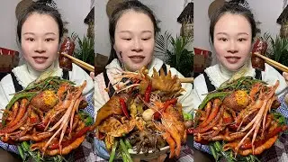 👩‍🍳🔥 Yummy Homemade Dishes – Hot and Ready! Enjoy Meat, Fish & Fresh Boiled Greens!🥩 🌶️