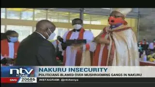 Nakuru: Religious leaders ask security agencies to crackdown on mushrooming criminal gangs