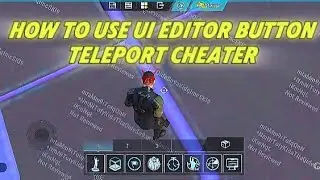 HOW TO USE UI EDITOR BUTTON | Visual Programming  Ui EDITOR | Wow SHAKIR | PUBG Mobile 