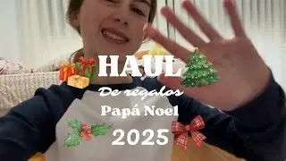 HAUL de REGALOS papá Noel 2025🎁🎄#haul #regalos #navidad #navidad2025 #losmundosdenoa #youtube 