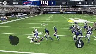 Playing Madden 24 mobile with the Buffalo Bills  competitive easy mod!!!