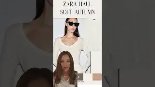 Зимние покупки Zara: палитра цветов SOFT AUTUMN #zarahaul